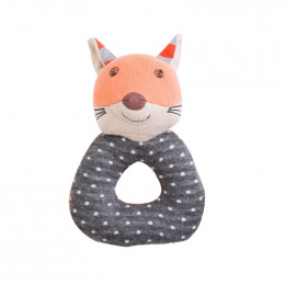 Hochet en Coton Bio - Renard - dès la naissance