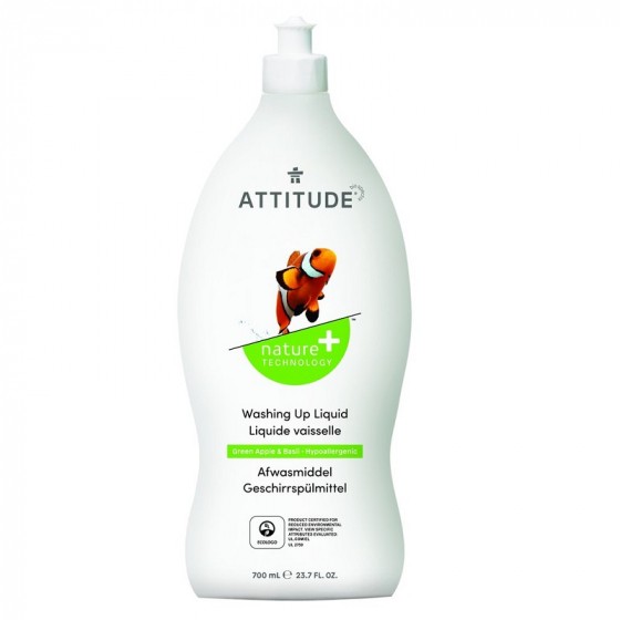 Liquide vaisselle pomme verte et basilic - 700 ml Liquide vaisselle pomme verte et basilic - 700 ml