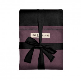 Echarpe porte-bébé - Noir et prune
