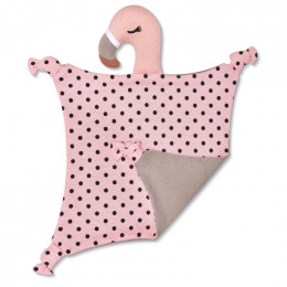 Doudou en Coton Bio - Flamingo - dès la naissance 