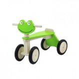 Tricycle grenouille en bois - à partir de 18 mois