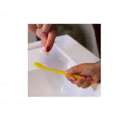 Brosse à dent à tête rechargeable pour enfant - Soft - Jaune