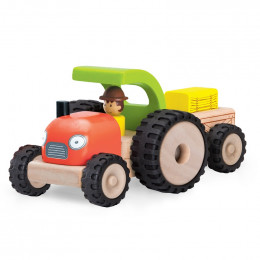 Mini tracteur en bois - à partir de 18 mois