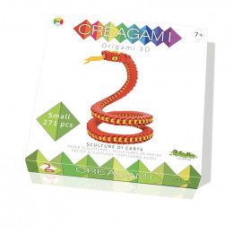 Sculpture en papier - Origami - Serpent - à partir de 7 ans