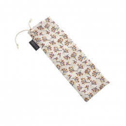 Mini trousse - 8 x 23 cm - Fleurs d'automne
