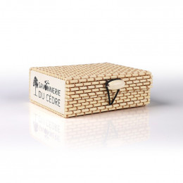 Boîte à savon en bambou - Naturel clair
