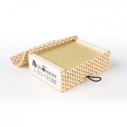 Boîte à savon en bambou - Naturel clair