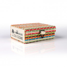 Boîte à savon en bambou - Multicolore