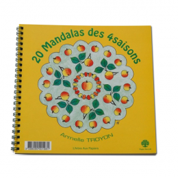Cahier à Colorier - Mandalas des 4 Saisons - Pour Petits et Grands - à partir de 5 ans