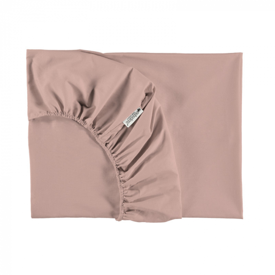 Drap Housse Lit Bebe Tibet Misty Pink 70 X 140 Cm