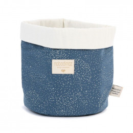 Panier Panda small - Gold bubble & Night blue
