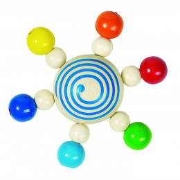 Hochet Toupie de Perles