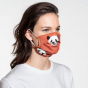 Masque buccal en coton bio - Lazy panda