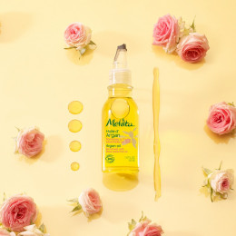 Huile d'Argan BIO - Parfum rose - 50 ml
