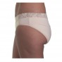 Culotte menstruelle - style dentelle - Amande