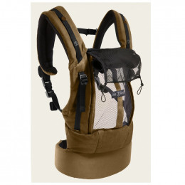 PhysioCarrier coton Safari - poche Olive foncé