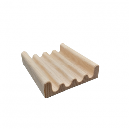 Porte-savon en bois