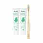 Duo de dentifrices Bio Haleine pure - Arôme de menthe 75 ml + Brosse à dent