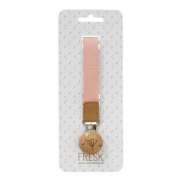 Attache-tétine dusty pink