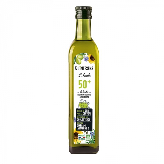 Huile alimentaire BIO pour les 50+ 500 ml Huile alimentaire BIO pour les 50+ 500 ml