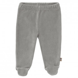 Pantalon bébé à pieds Paloma grey