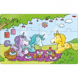 Puzzles - Licornes dans les nuages - Rosalie et ses amis
