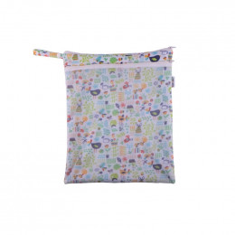 Sac à couches 2 poches avec zip - Garden