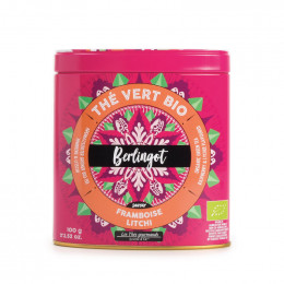 Thé vert Bio - Framboise Litchi - 100 g