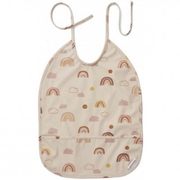 Bavoir Lai imperméable Rainbow love sandy