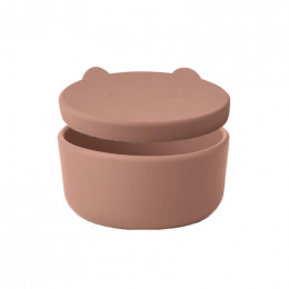 Boîte à collations Charlot - Rabbit dark rose