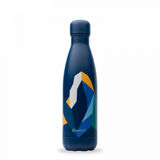 Gourde bouteille nomade isotherme - 500 ml - Colors - Altitude bleu