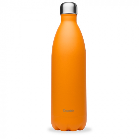Gourde bouteille nomade isotherme - 1 litre - Pop orange