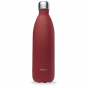 Gourde bouteille nomade isotherme - 1 litre - Granite rouge
