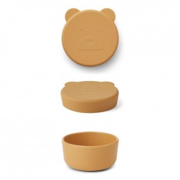 Boîte à collations Carrie - Mr bear yellow mellow