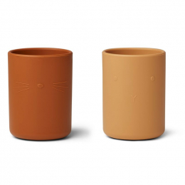 Set de 2 gobelets Ethan - Yellow mix
