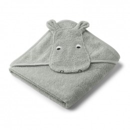 Cape de bain Albert - Hippo dove blue