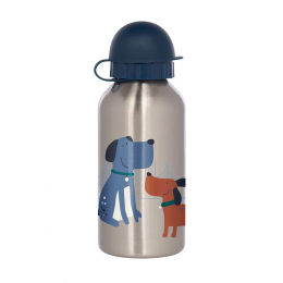 Gourde en inox - 400 ml - Bleu