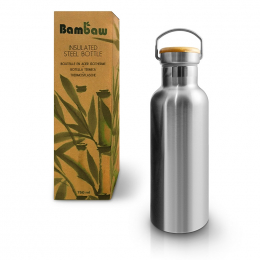 Bouteille gourde isotherme en inox 750 ml - Bambaw