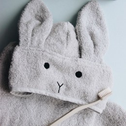 Cape de bain Albert - Rabbit dumbo grey