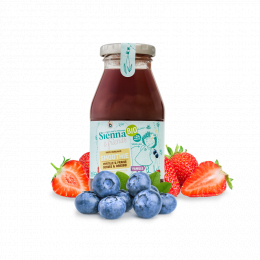 Smoothie - Myrtille et fraise - 200 ml - à partir de 24 mois