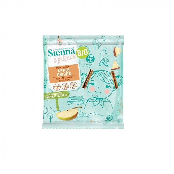 Chips de pomme à la cannelle Bio - 15 g - à partir de 3 ans Chips de pomme à la cannelle Bio - 15 g - à partir de 3 ans
