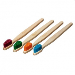 Brosse à dent en bois Adulte - Turquoise