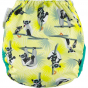 Culotte de protection pour couches lavables - Taille unique pression - Lémur