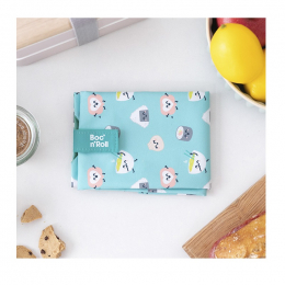 Pochette sandwich lavable et réutilisable Boc'n'Roll - Sushis