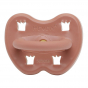 Tétine orthodontique en caoutchouc - Couronnes - 3 à 36 mois - Elves Red