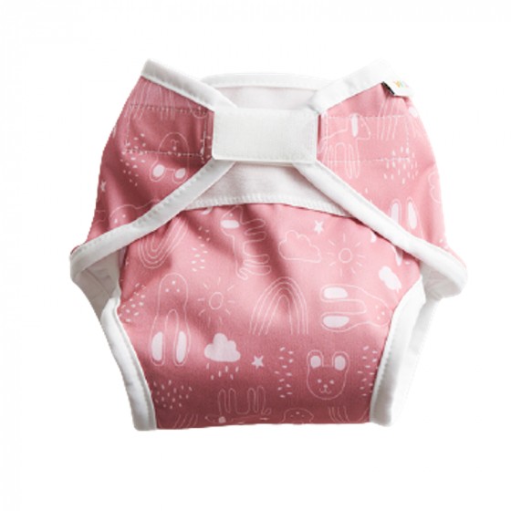 Culotte de protection - Teddy vieux rose Culotte de protection - Teddy vieux rose