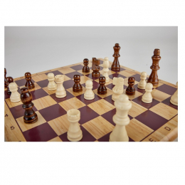 Jeu d'Echecs en bois