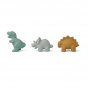 Set de 3 jouets de bain David - Dino blue multi mix