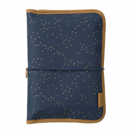 Pochette de change Indigo dots gold