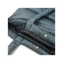 Sac cabas matelassé Constance - Whale blue